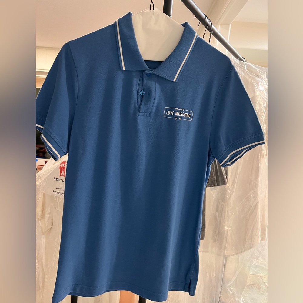 MOSCHINO man’s polo shirt size small